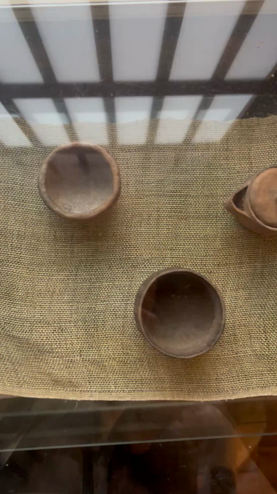 本堂接続部の展示