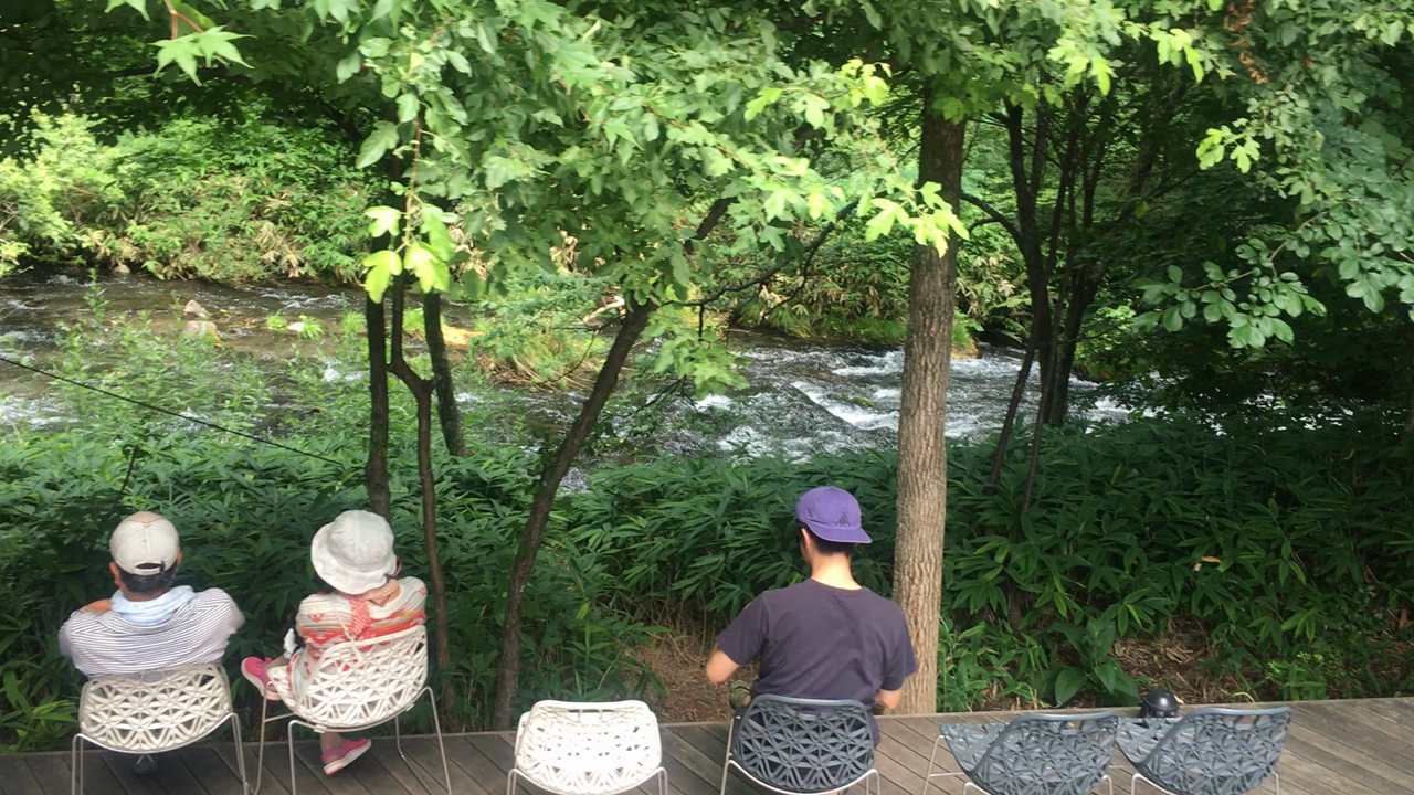 ハルニレテラス内にはこんな場所も🌿
