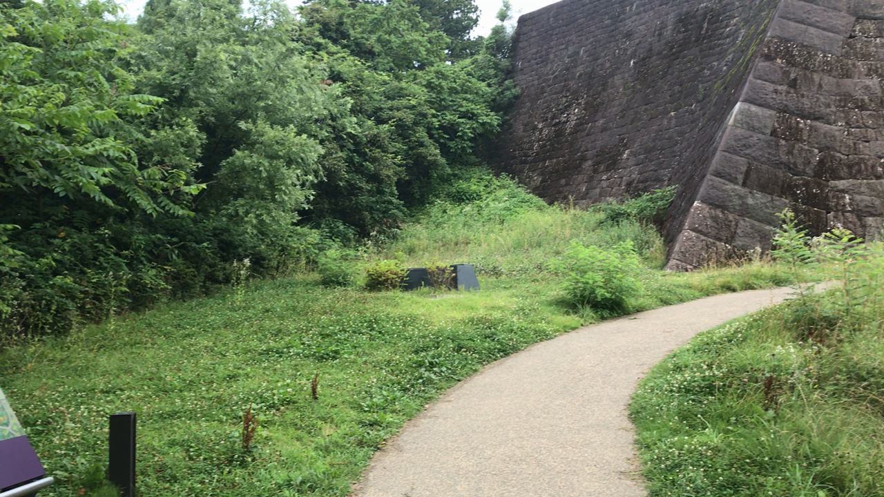 本丸北壁