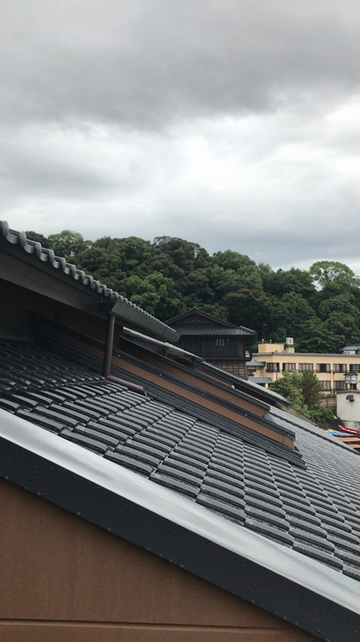 二階のテラス