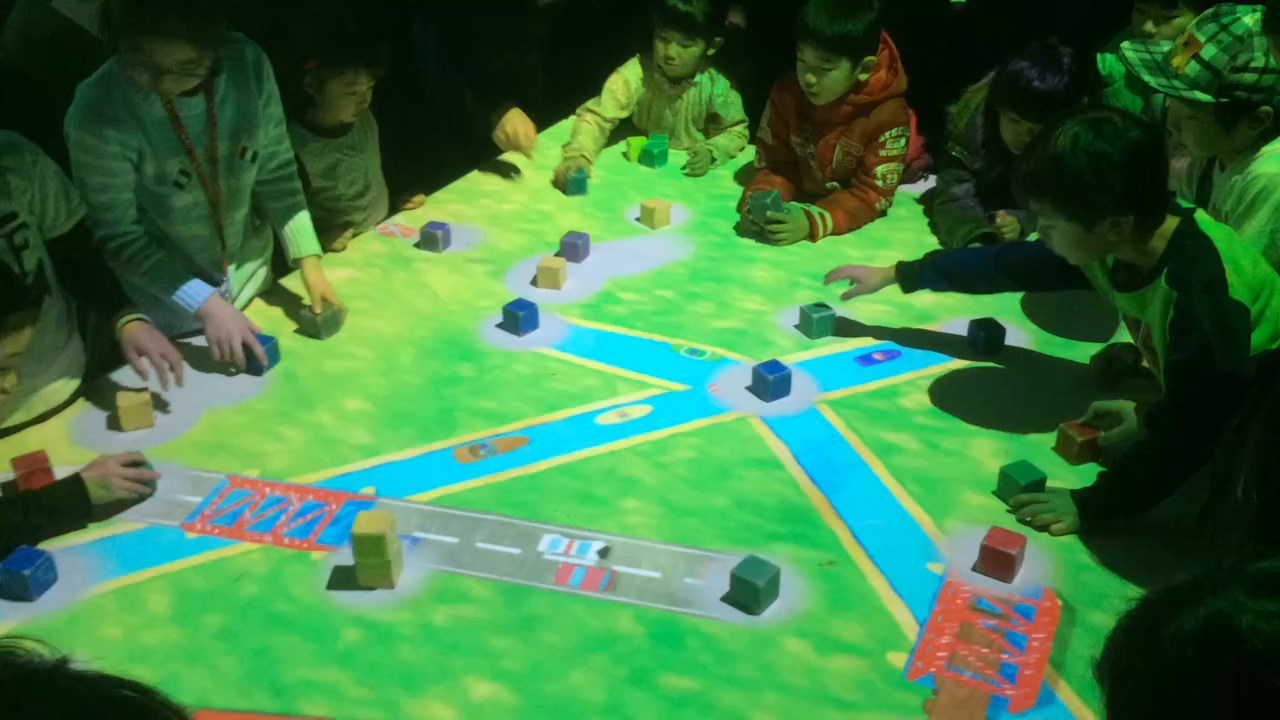 つながる！積み木列車