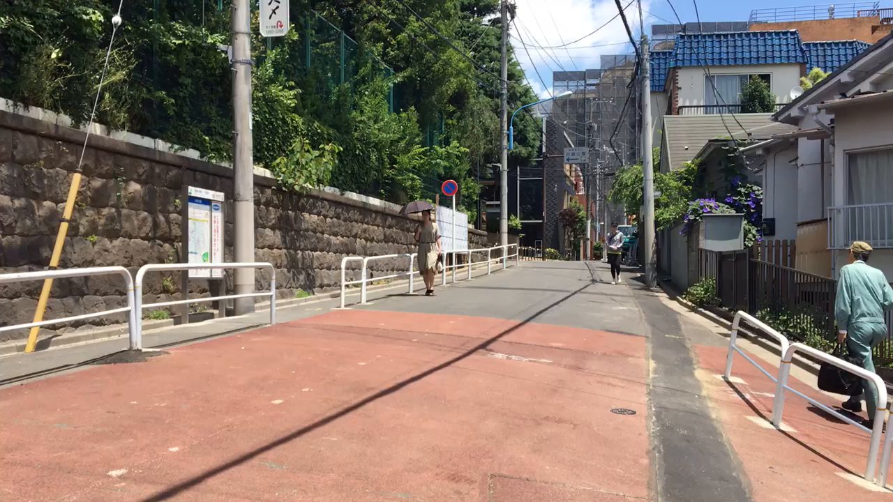 下ってみたよ、瓢箪坂