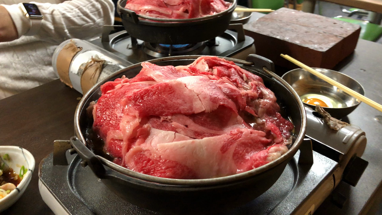 牛鍋定食