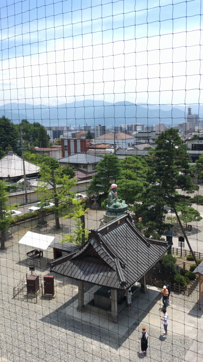 山門からの眺め