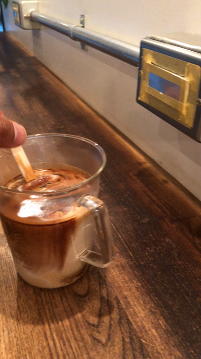 小倉アイスキャンデー入りコーヒー