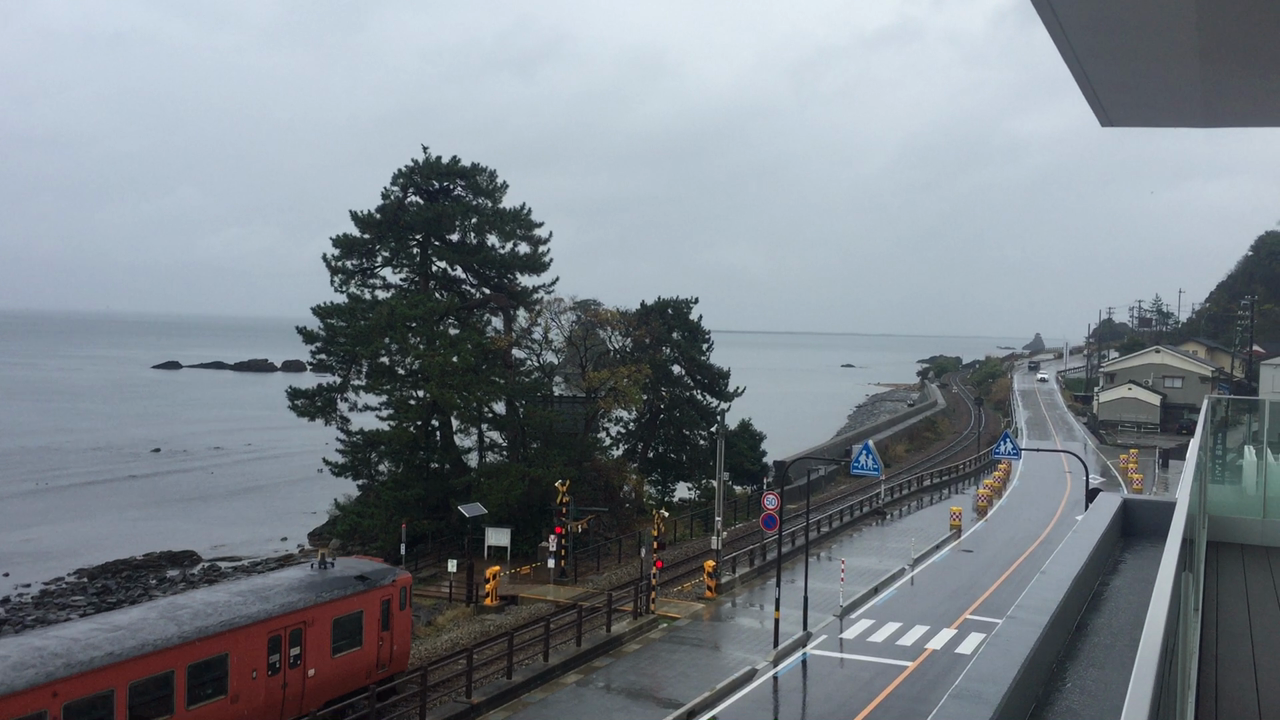 国定公園 雨晴海岸の写真・動画_video_2292