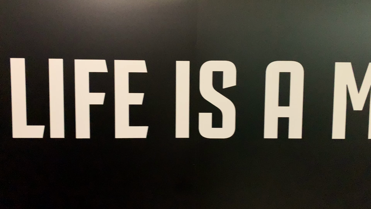 LIFE IS A MATTER OF BLACK AND WHITE