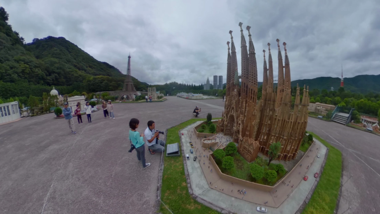 東武ワールドスクエア パーク内360°写真
