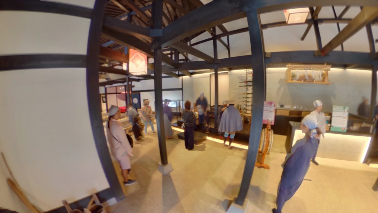 日光江戸村 変身処 360°写真
