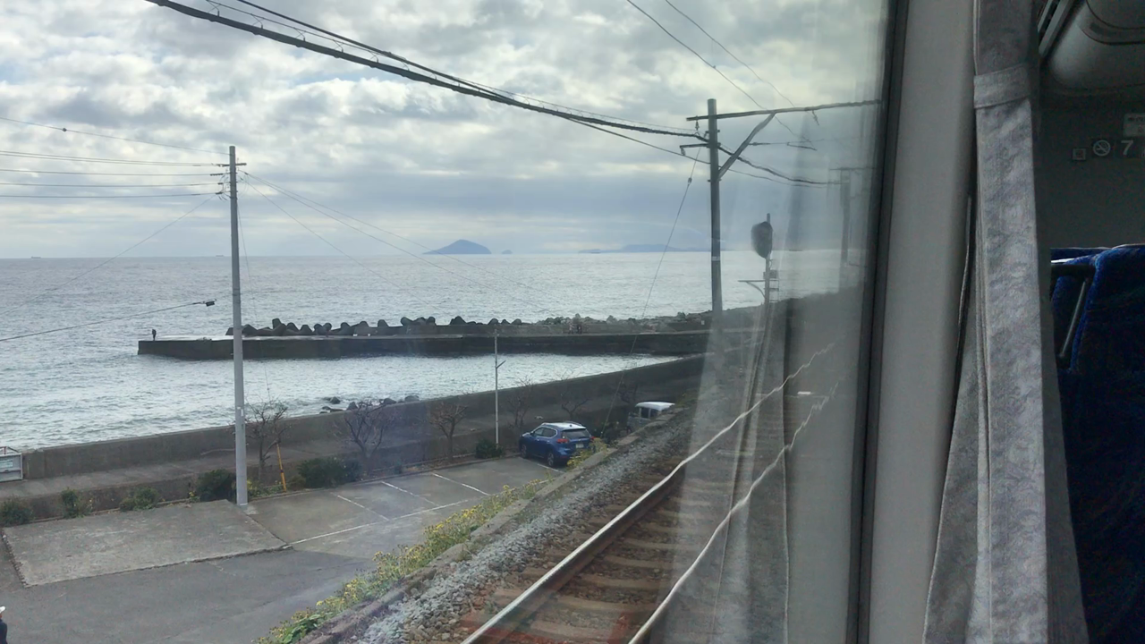 片瀬白田駅-伊豆稲取駅