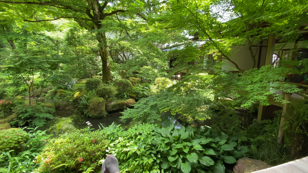 ◎天国のように感じた庭園