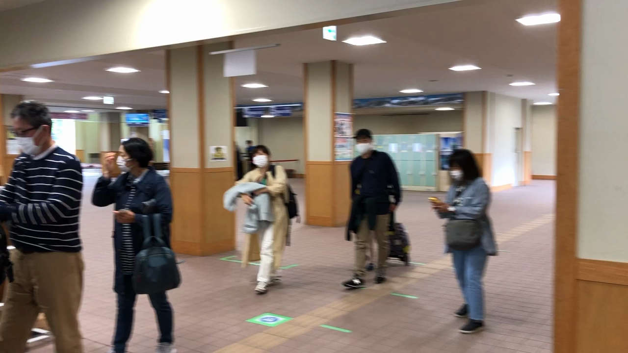 途中下車専用レーン