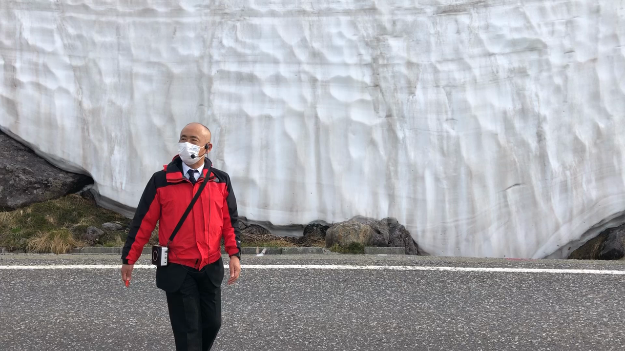 いよいよ雪の大谷へ☃️