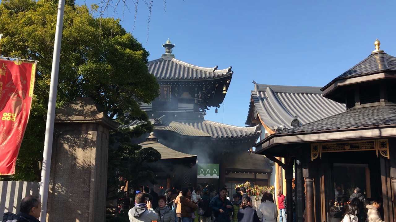 裏門からの全景
