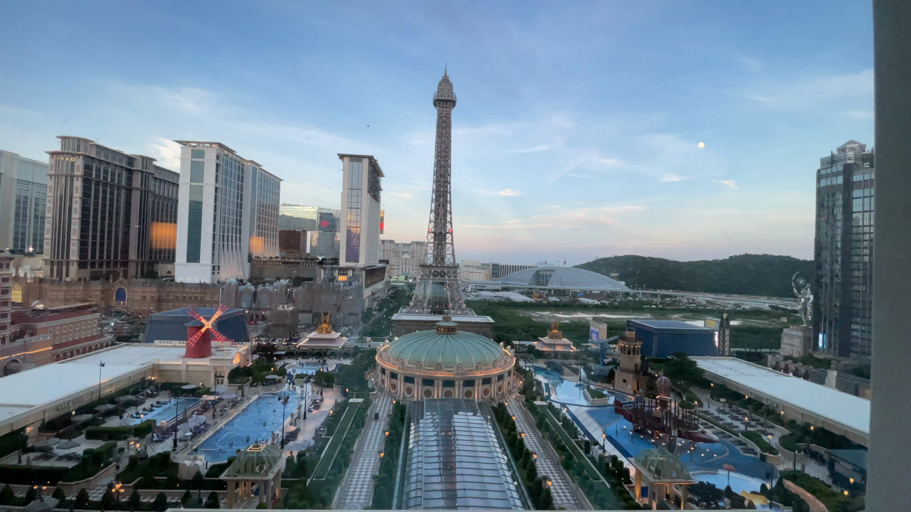 パリジャンマカオ 客室からの風景