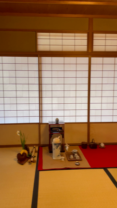 いざ、お茶室の中へ