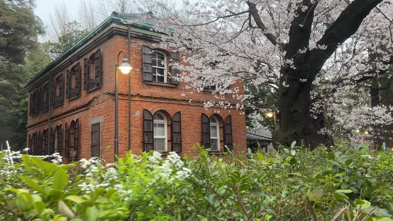 とっても素敵な煉瓦の建物