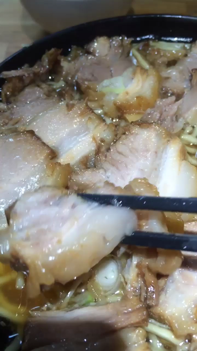 分厚いトロットロなチャーシュー🍖