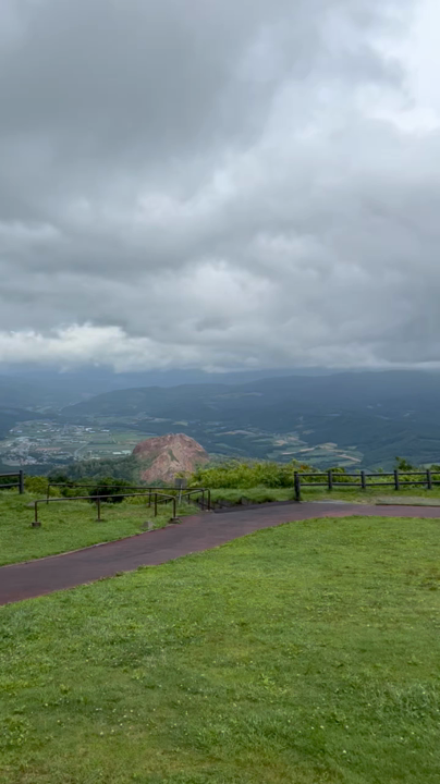 火口展望台360度