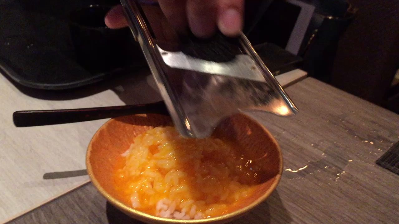 トリュフたまごかけ御飯
