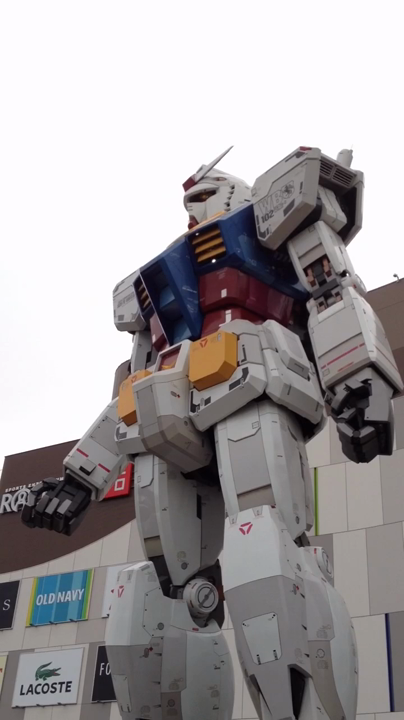【撤去】実物大ガンダム立像